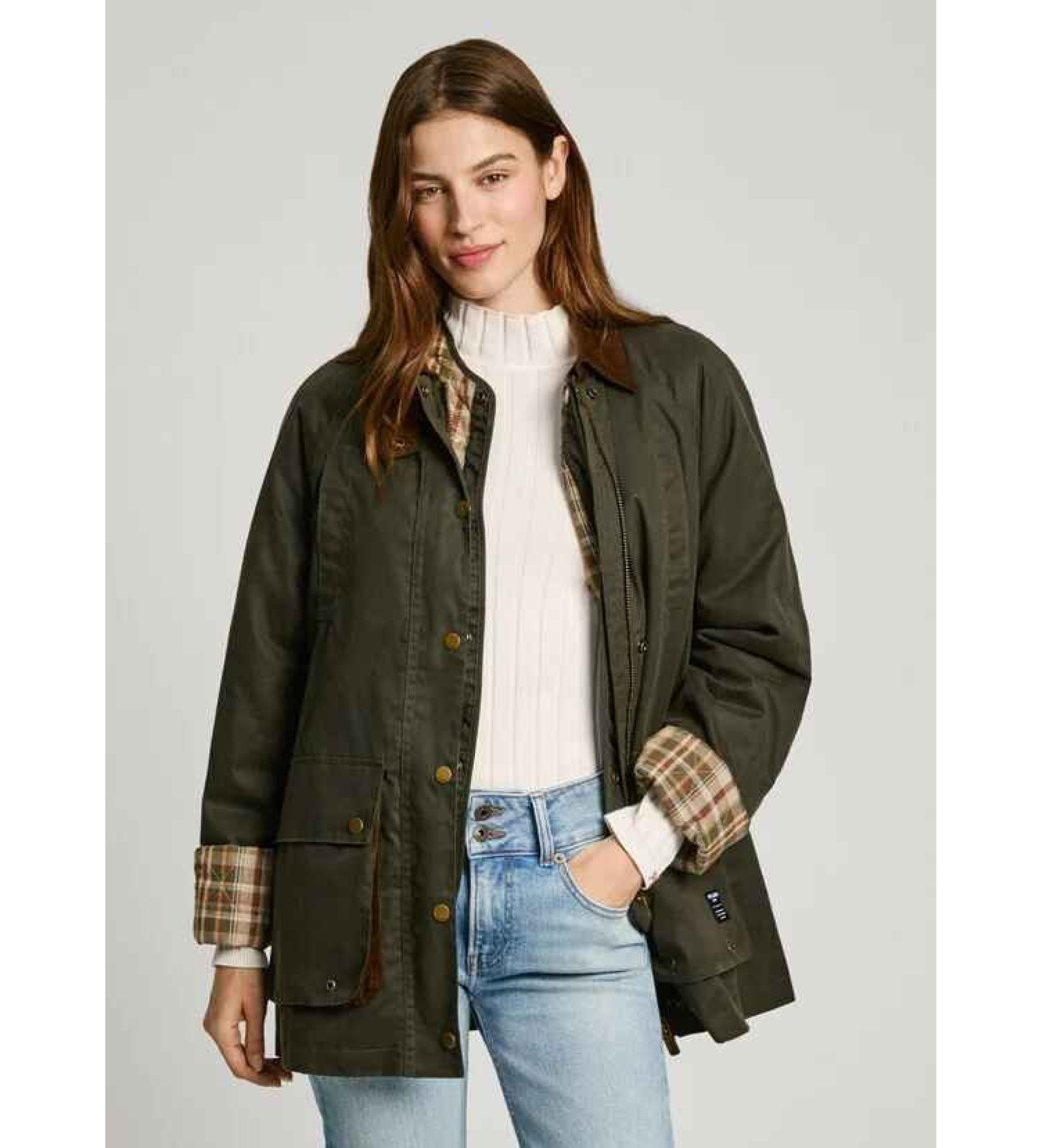 Pepe Jeans | Mujer | Chaqueta Babette verde