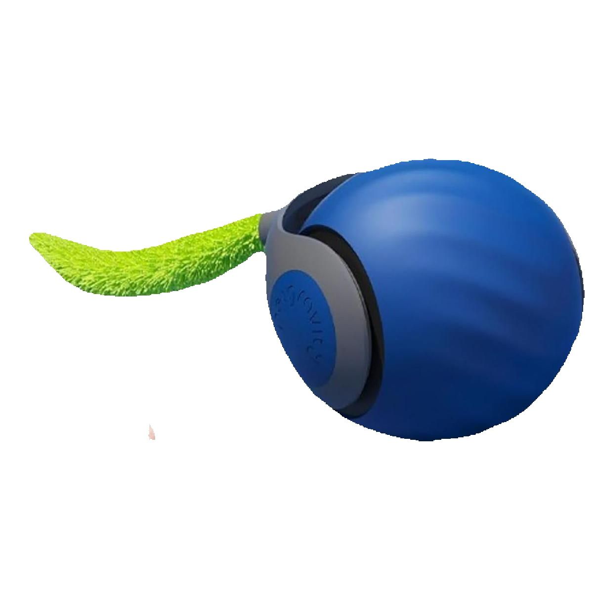 Pelota interactiva para gatos, nueva pelota interactiva para gatos King 2025, pelota eléctrica de 360°, juguete interactivo azul