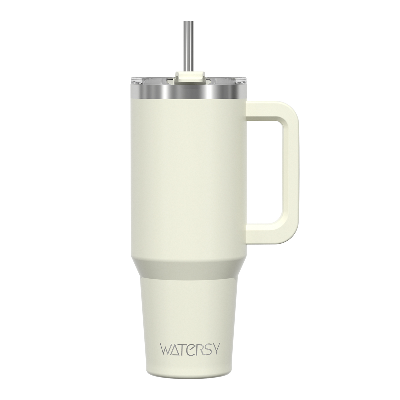 TK Taza Termo Watersy De 40 Oz/1200ml Con Asa Y Tapón De Taza Grande Acero Inoxidable Capacidad De Almacenamiento Para Café Y Cerveza Fría Aislamiento Térmico