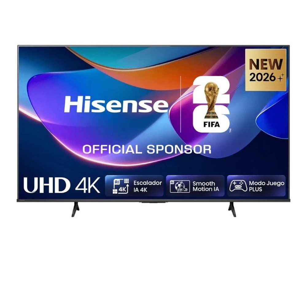 Hisense - Televisión Smart TV 50A6S de 50 pulgadas QLED UHD 4K con Dolby Vision, DTS Virtual:X y VIDAA U9.5 para salón o dormitorio