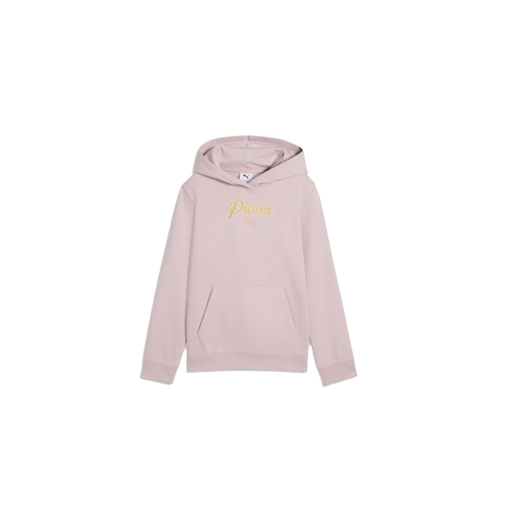 Puma Ess Script Glitter Hoodie Fleece Girl  Casual Niño/Niña Sudaderas Niña