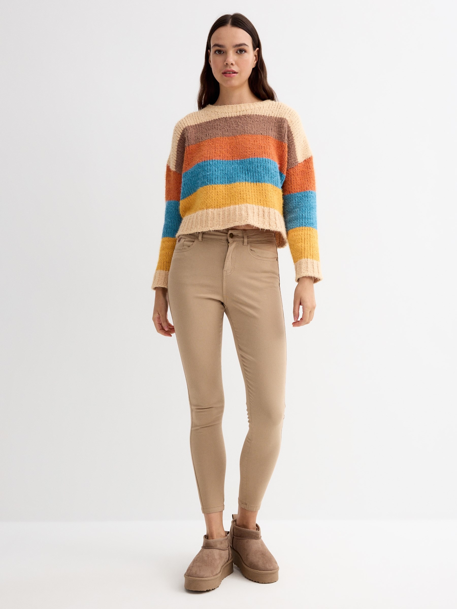 Pantalones skinny de tiro alto INSIDE