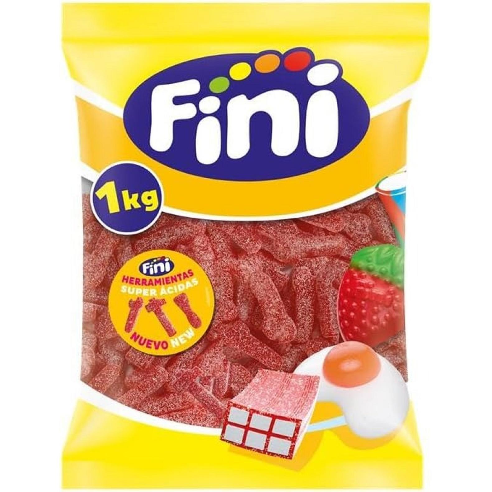 Golosinas FINI de España, Más de 20 sabores variados, caramelos de goma surtidos para celebraciones 1KG