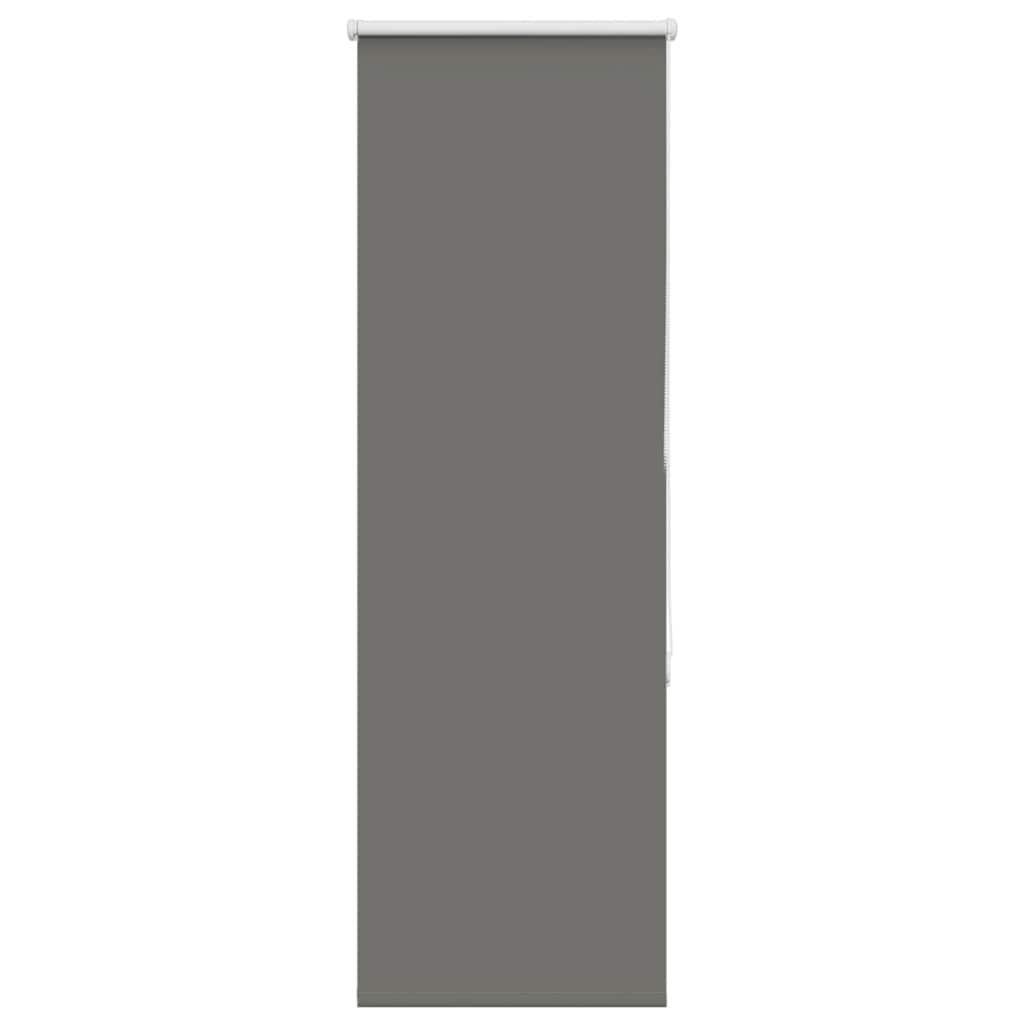 vidaXL Estor Enrollable Opaco gris 45x150 cm Tela Ancho 40,7 cm