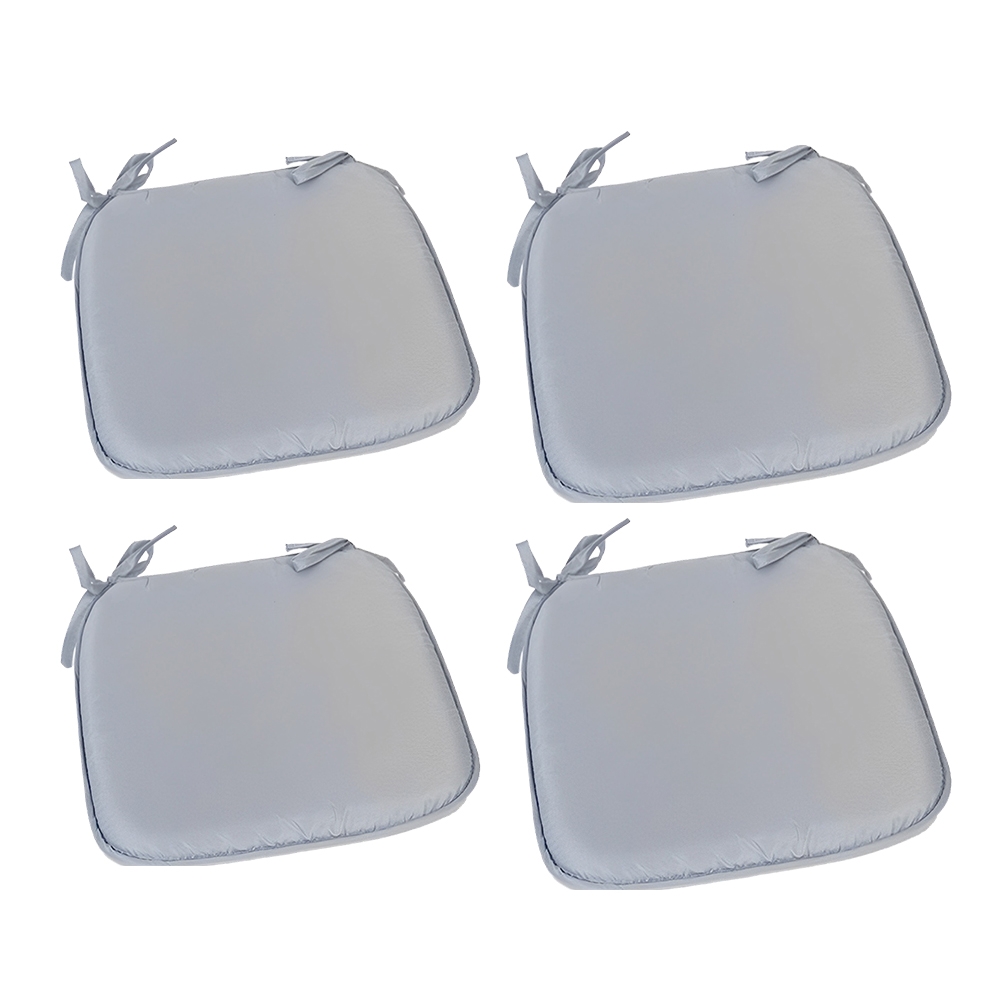 PLUSHOME Cojines de Silla 39 X 39 X 3 Cm - Almohadillas para Sillas Cómodas y Prácticas - Fabricados en España
