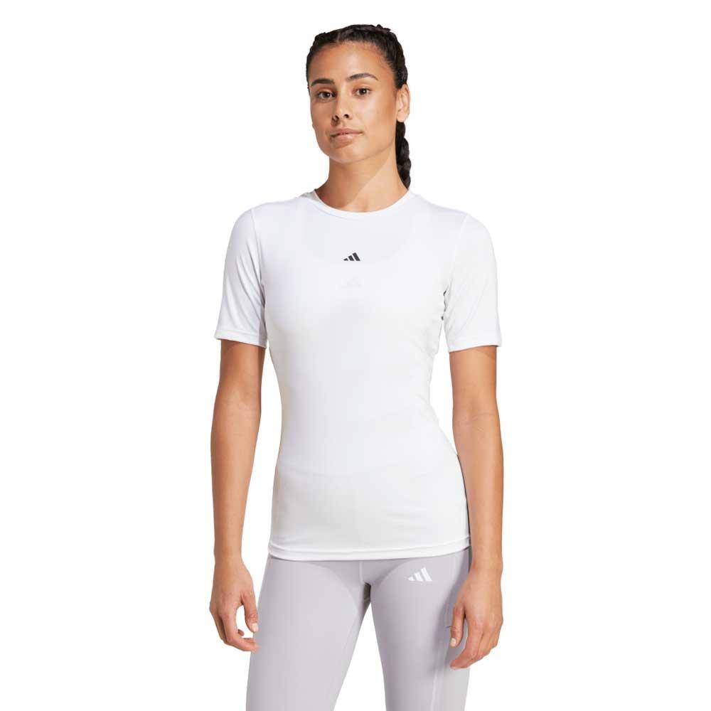 Camiseta Running  Mujer  Adidas TF Train Blanco