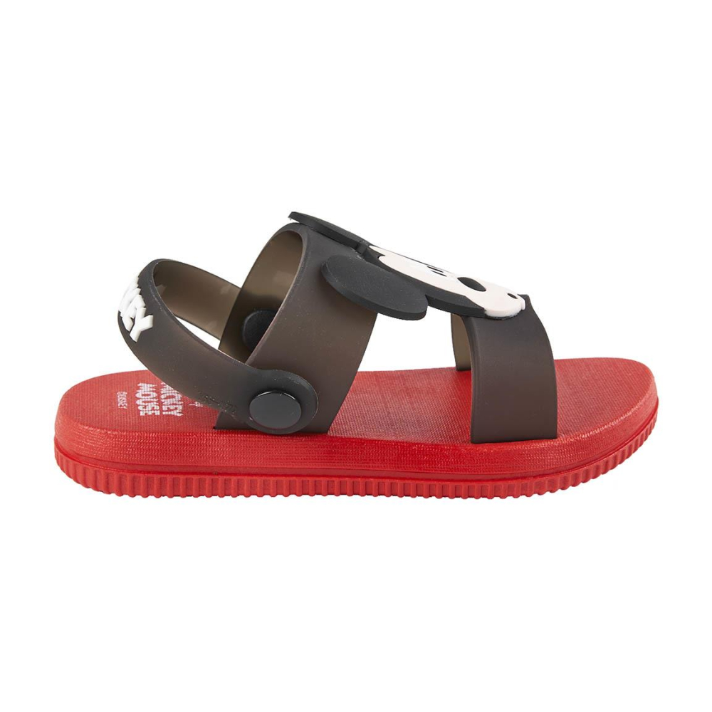 Disney Mickey Mouse Cerdá Sandalias Rojo Niño - Motivo en Relieve