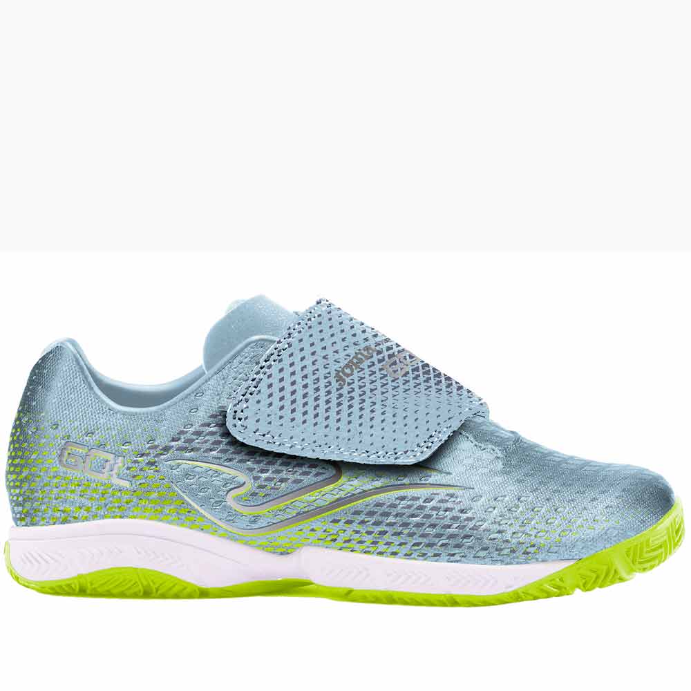 Zapatillas de Fútbol Sala Joma Gol Jr 2605 Azul para Niño - Diseño Resistente con Suela Indoor de Caucho Durability