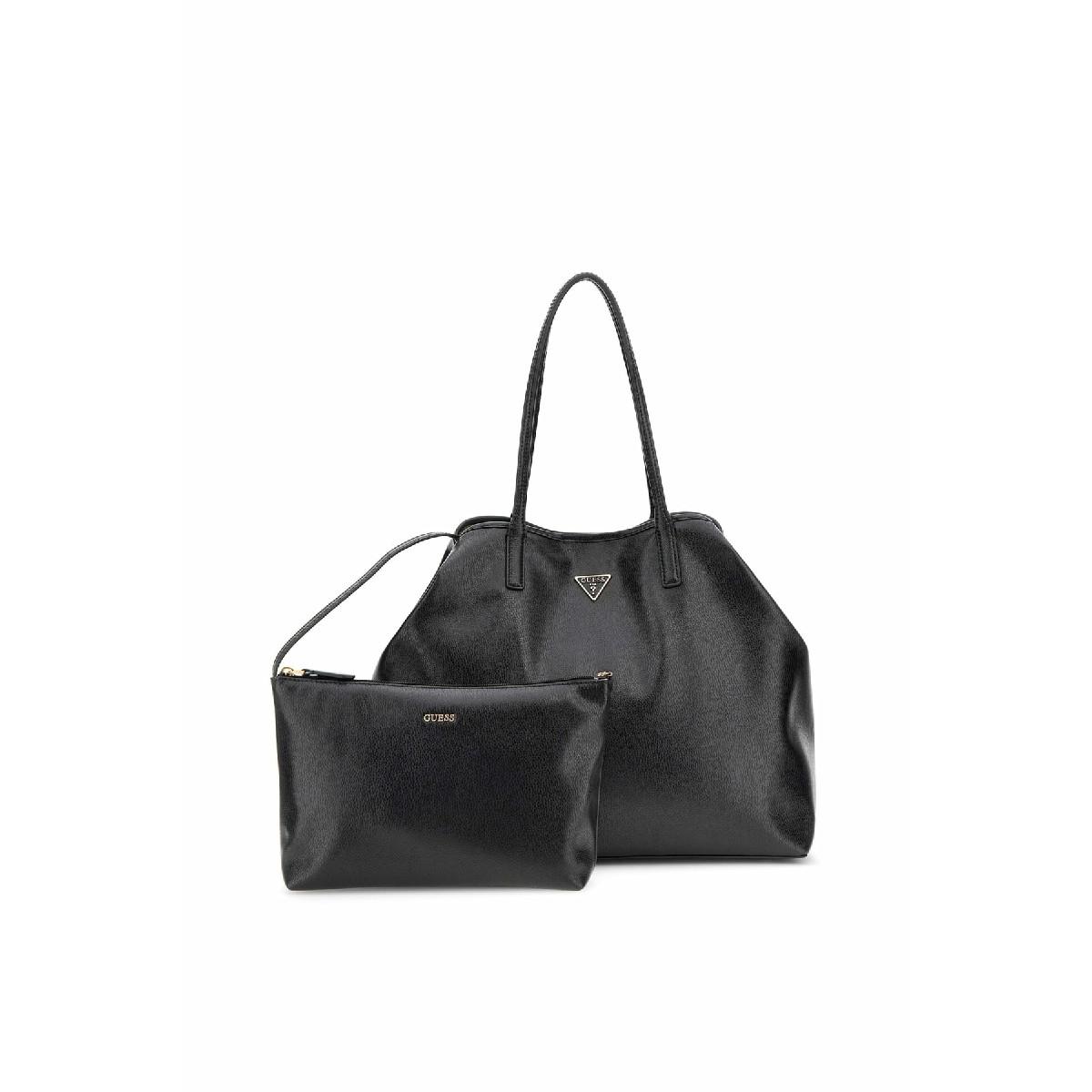 Bolso Guess Victtoria Large 2 en 1 Tote Negro HWEVG951429-BLA