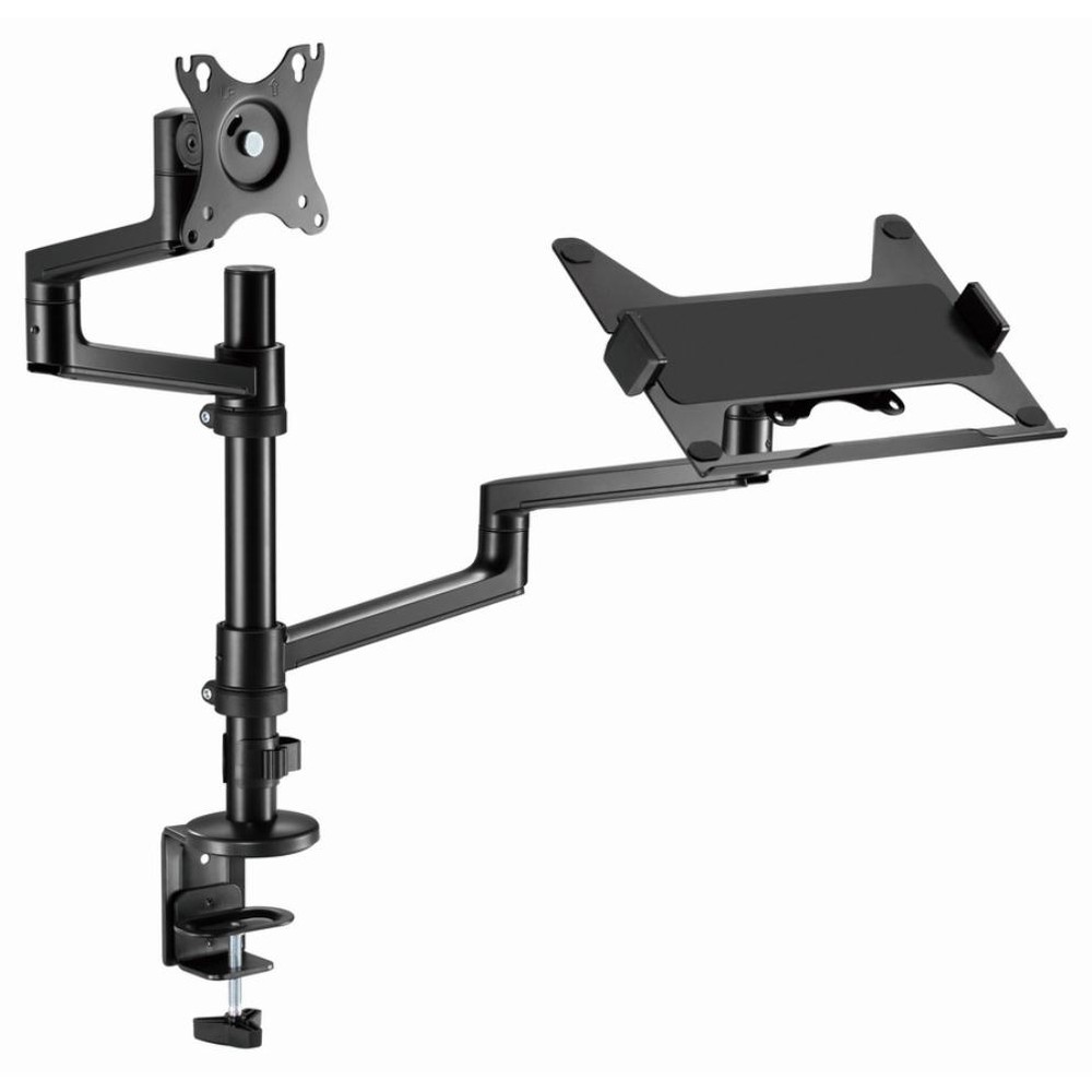 Gembird MA-DA-04 Soporte Escritorio con Brazo para Monitor Y Bandeja Portátil 17”-32” Max 8 Kg