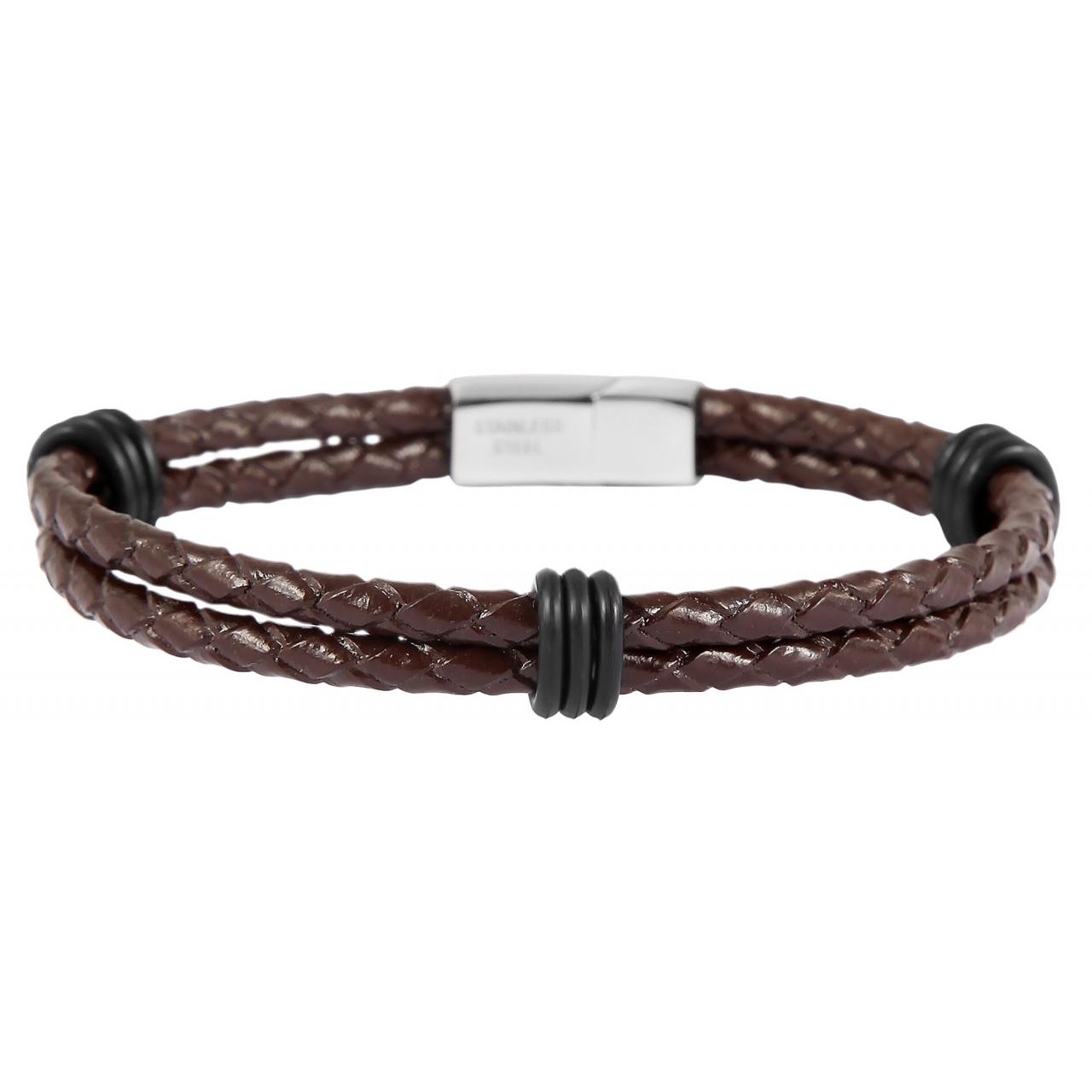 Akzent® Pulsera em Pele Genuína