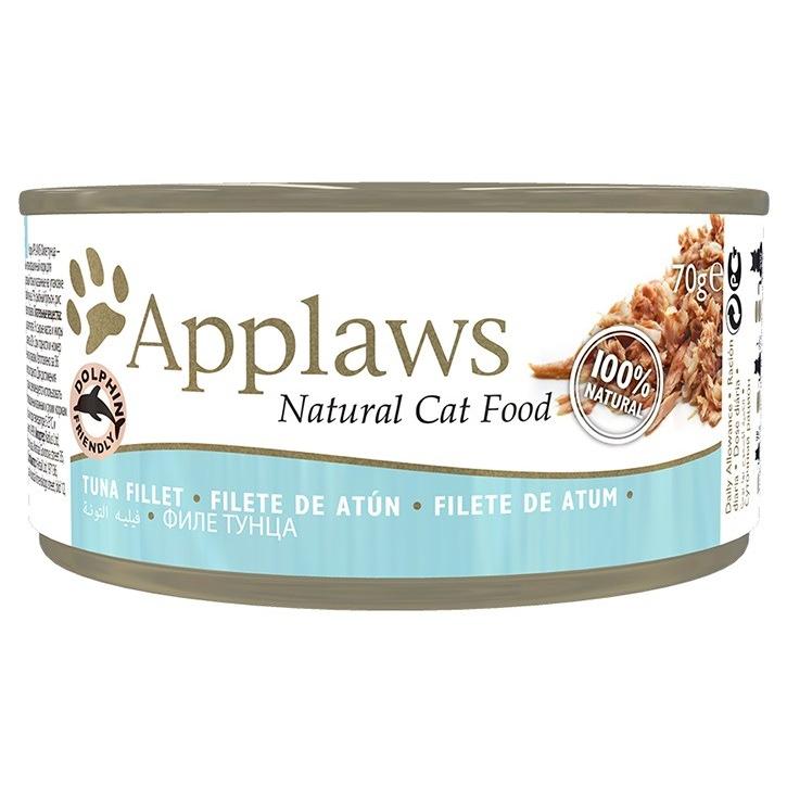 Applaws – Comida húmeda para gatos adultos Applaws atún 70 g.