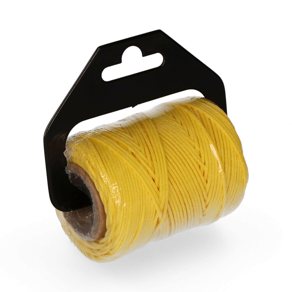 bobina trenzada polipropileno 8842 50m amarillo edm