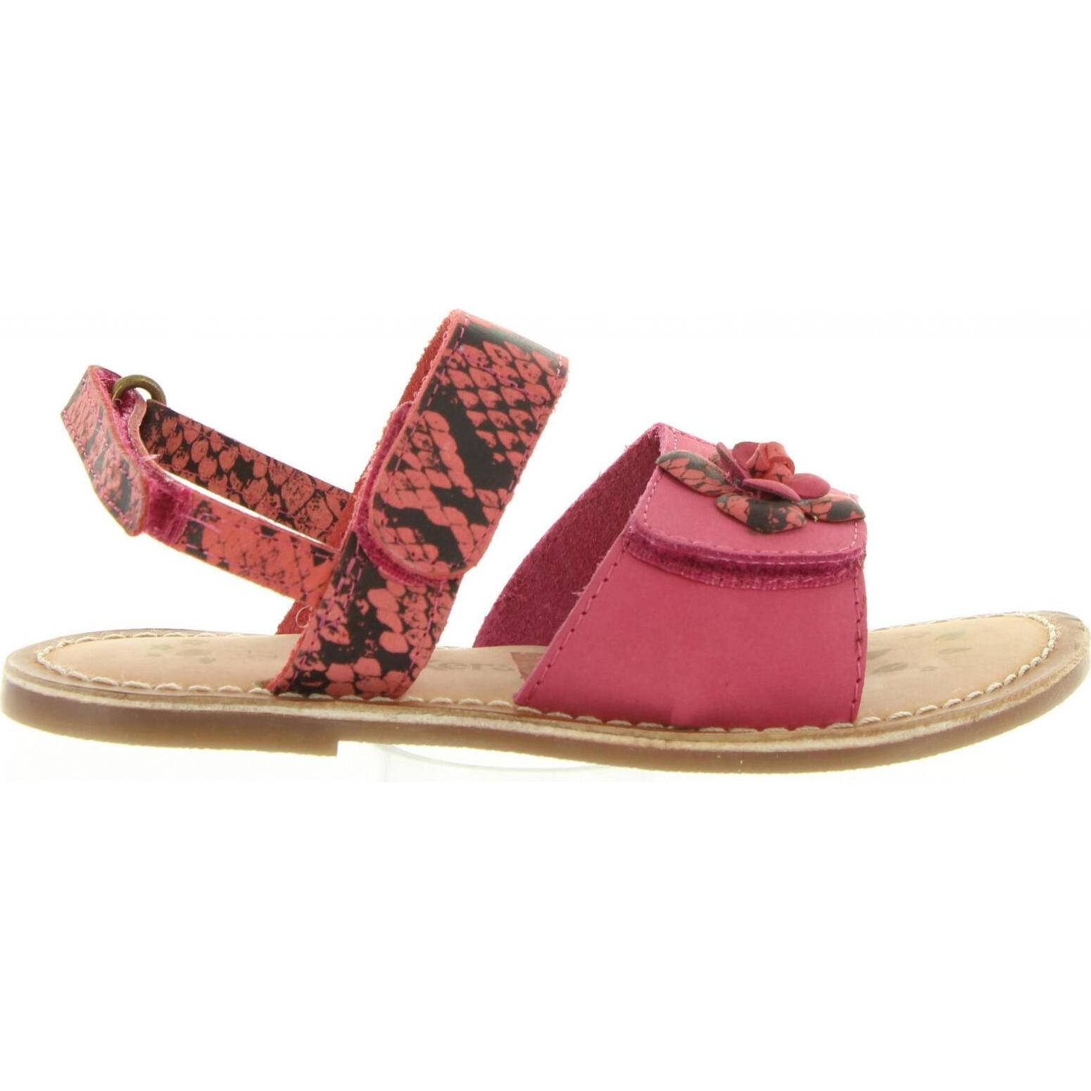 Kickers girl's sandals 469180 -30 dita 21 fucxia