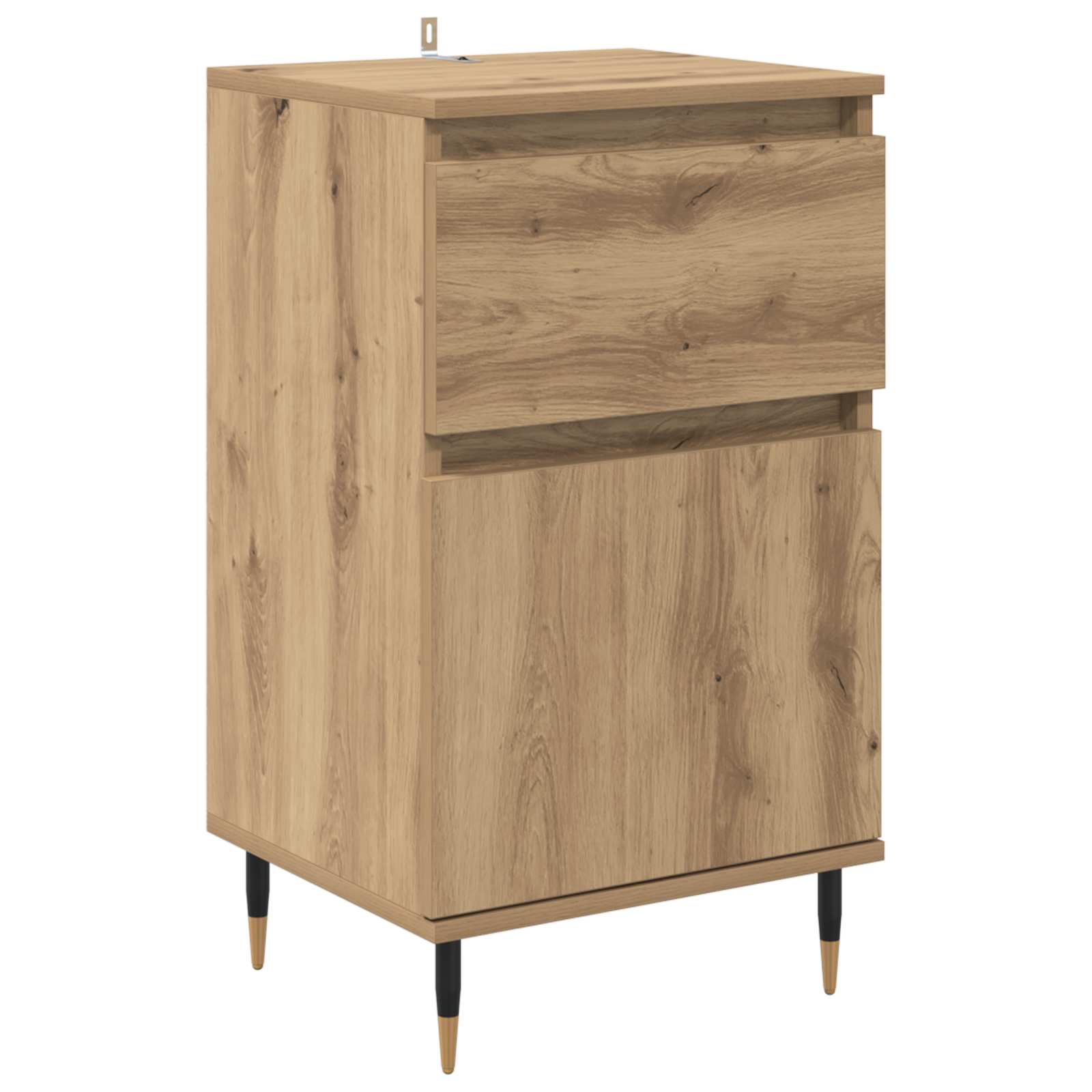 vidaXL Aparador madera de ingeniería  40x35x70 cm Multicolor