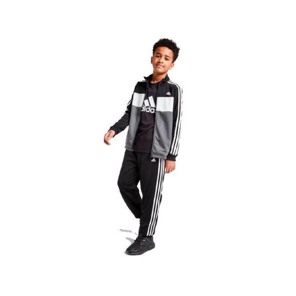 ADIDAS B TIBERIO TS JR CHANDAL NEGRO/BLANC/GRIS
