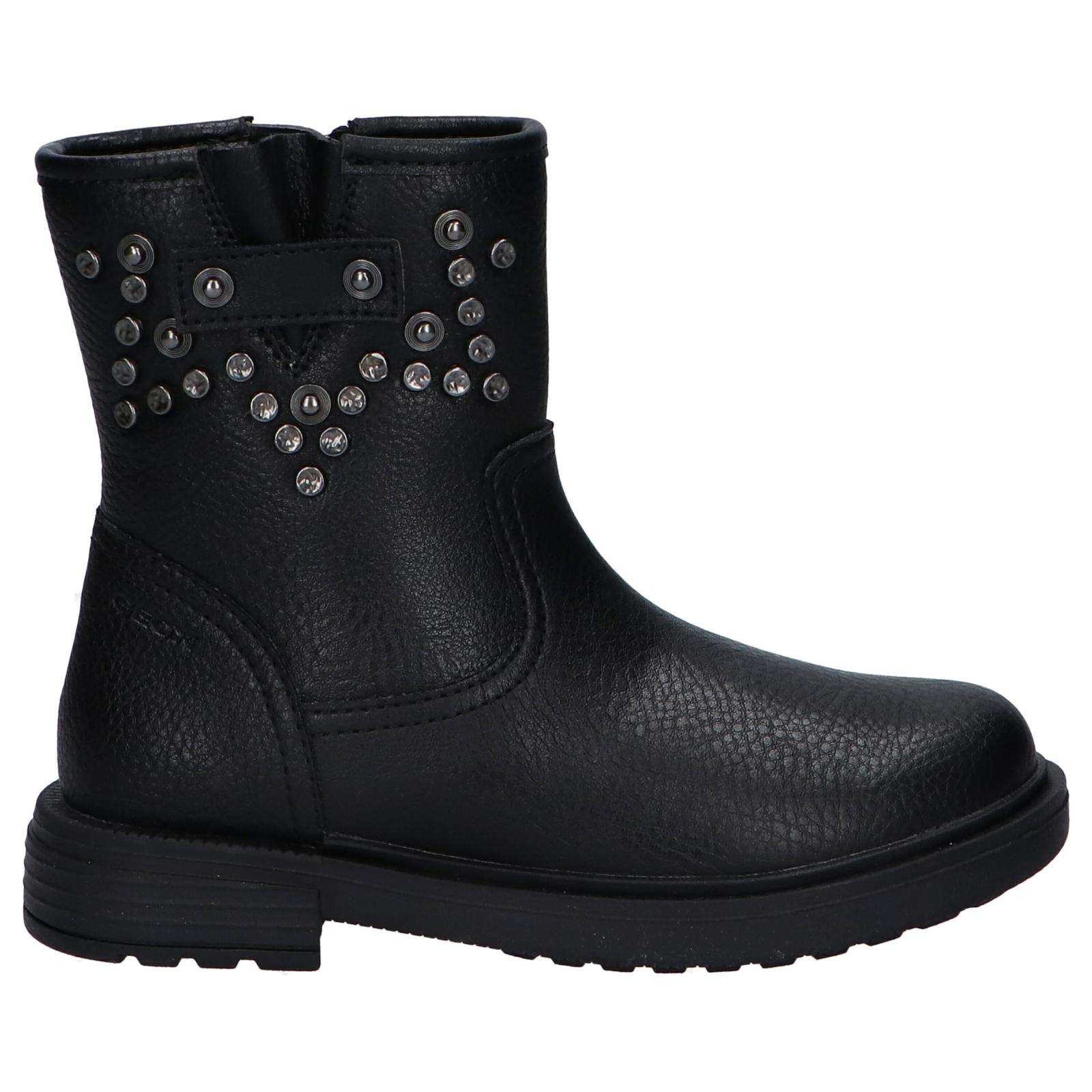Women's and girls ankle boots geox j169qj 000bu j eclair c9999 black