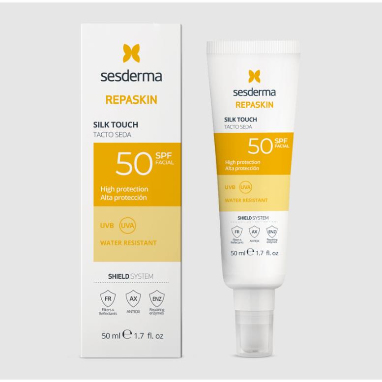 SESDERMA - REPASKIN FACIAL TACTO SEDA SPF50 50ML