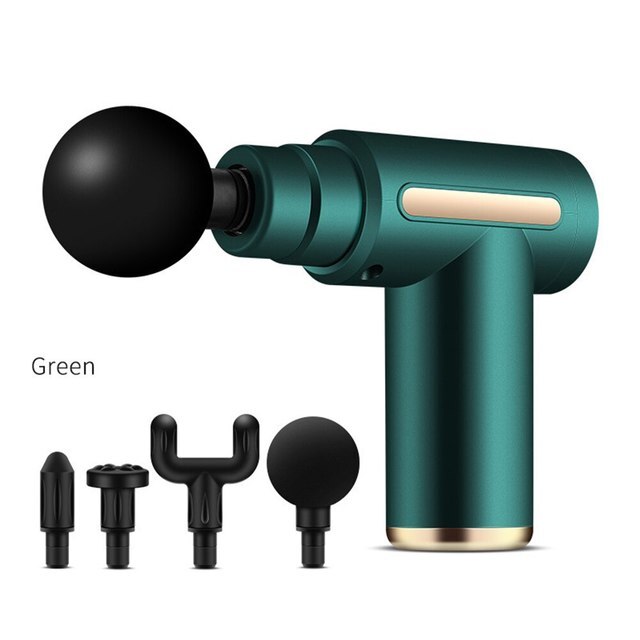 TK Mini Pistola de masaje de percusión de tejido profundo, masajeador muscular para alivio del dolor, pistola de Fascia,desde envio España