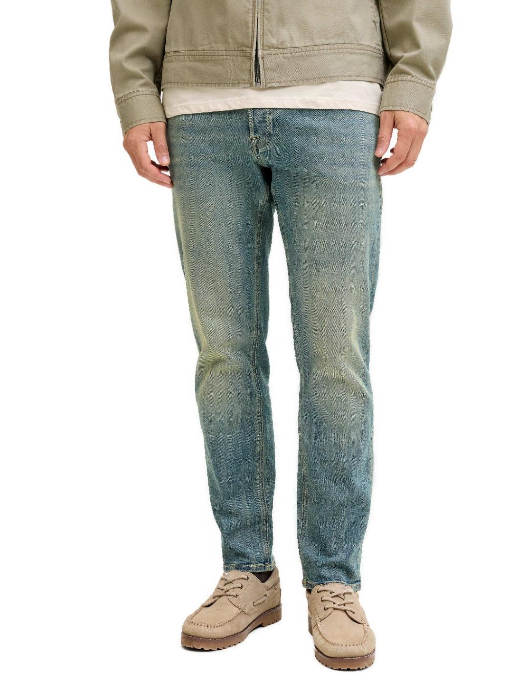Pantalón vaquero Jack&Jones Mike azul para hombre