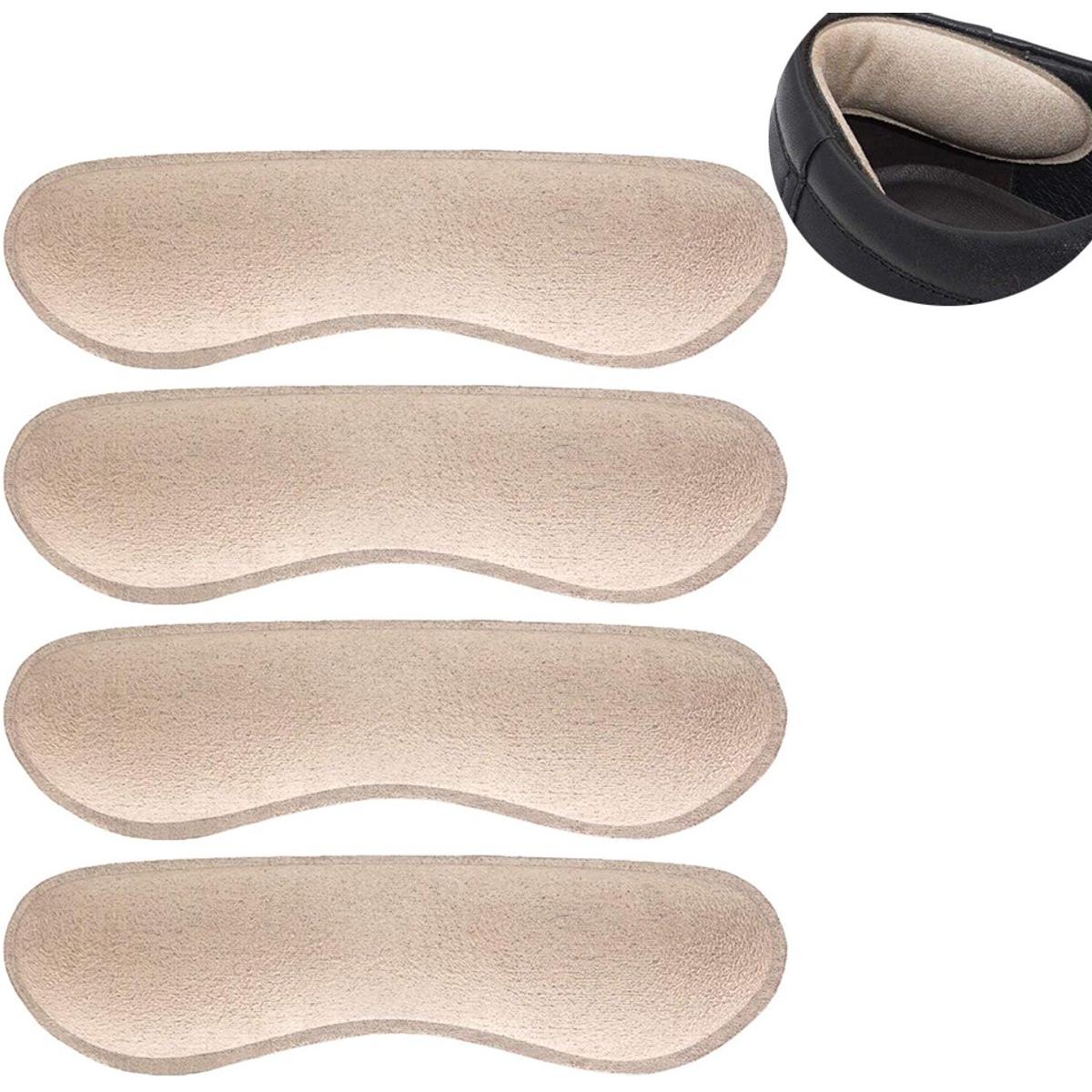 Agarre del talón (continuación) - para zapatos de tallas grandes - plantillas para zapatos sueltos - evitan que el talón se resbale - antideslizantes - beige