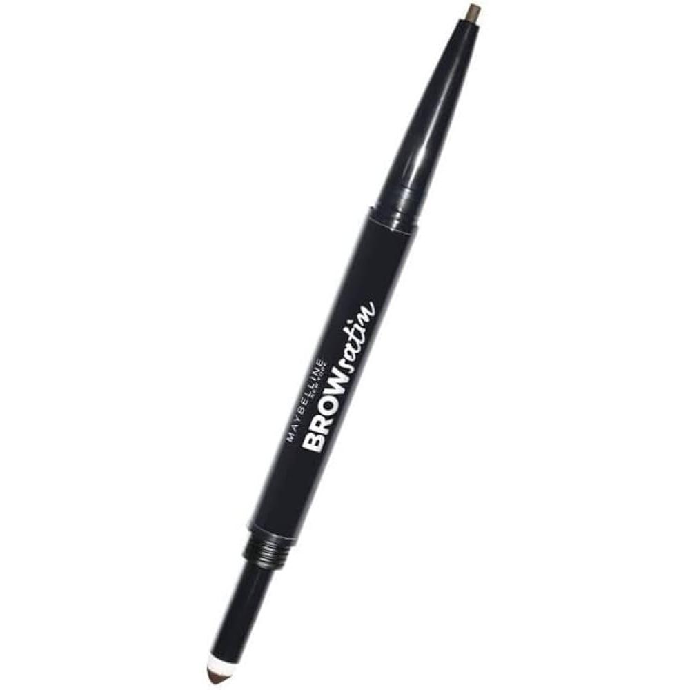 BROW SATIN MAYBELLINE BLACK BROWN CRAYON + POUDRE