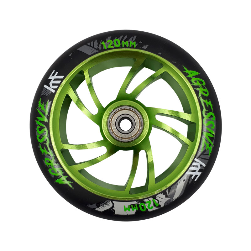 RUEDA 120-88A AGR ALU CON RODAMIENTO TEAM (UD)