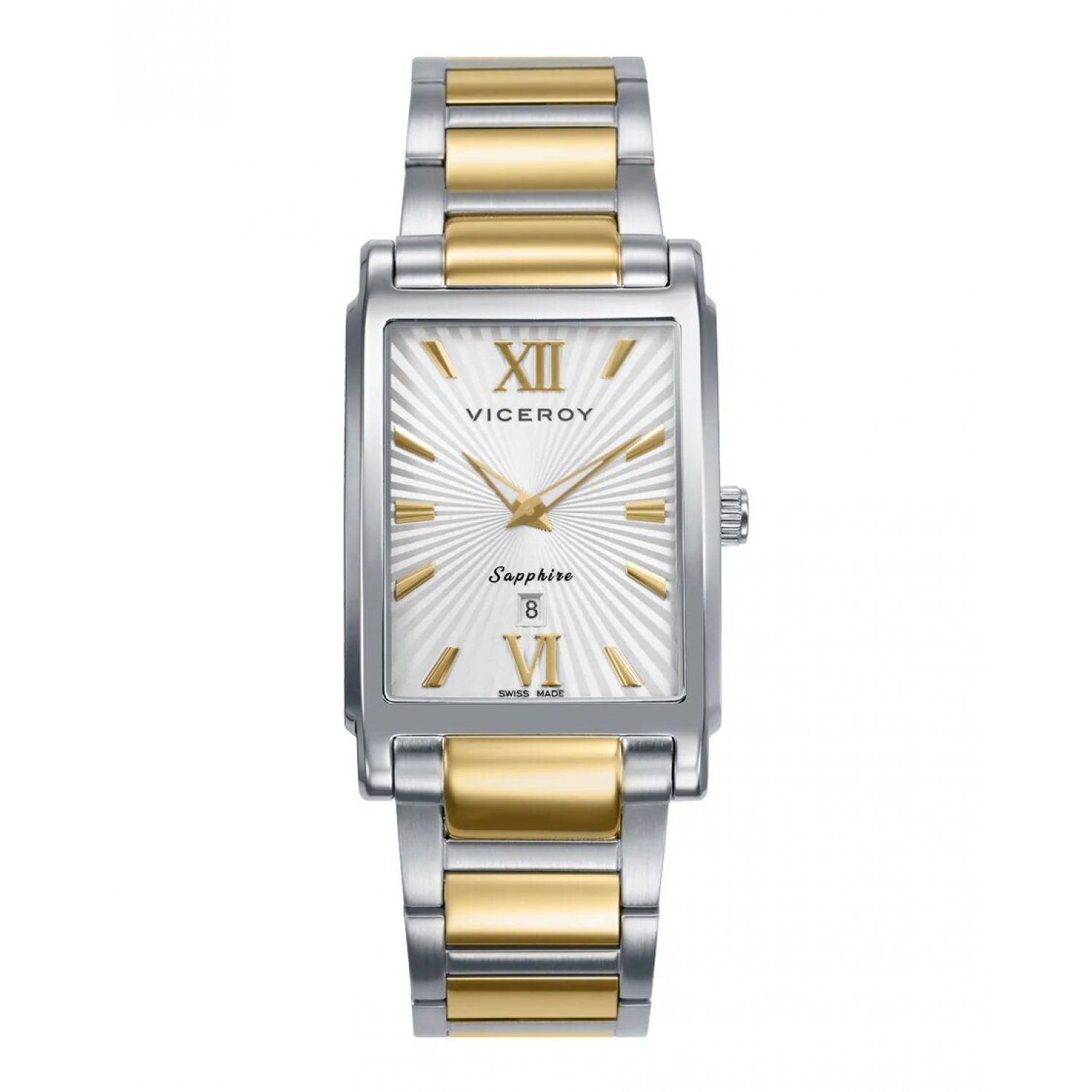 Reloj Viceroy Swiss made 45121-83 acero bitono