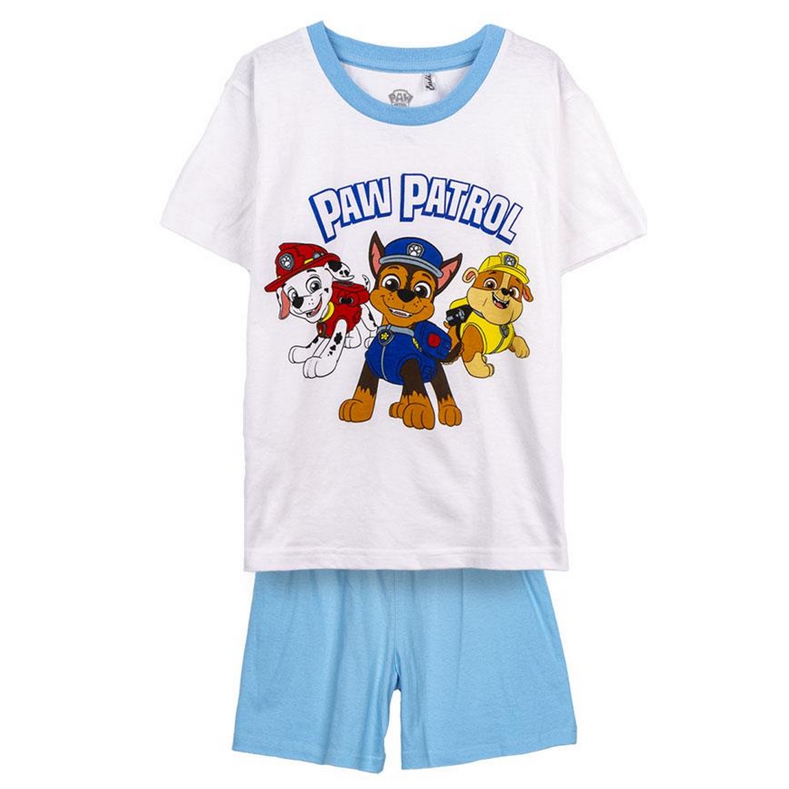 Patrulla Canina Cerdá Pijama corto 73125 azul claro Niño