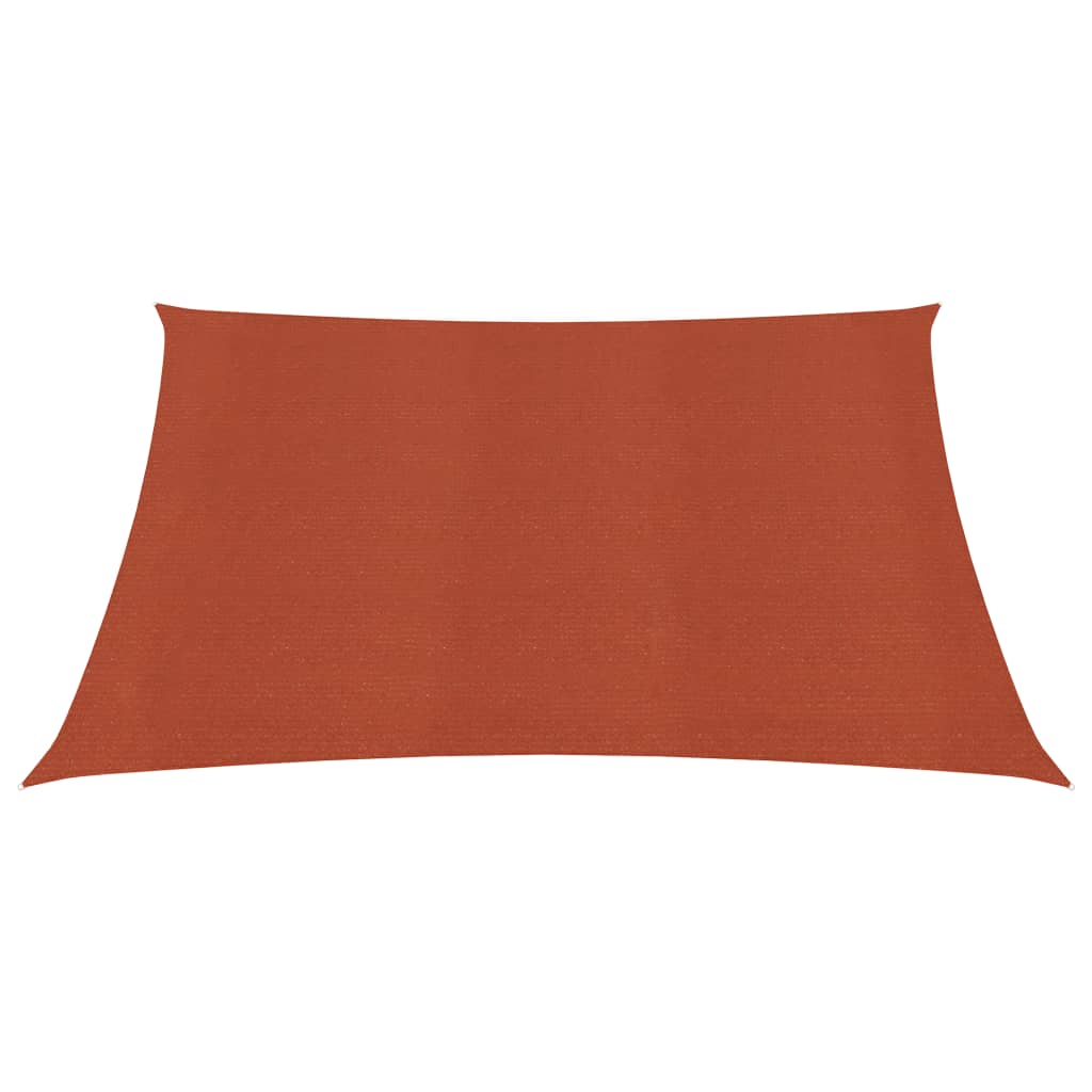 vidaXL Toldo de vela HDPE 160 g/m² 2x2,5 m Color Verde claro, Terracota, Taupé