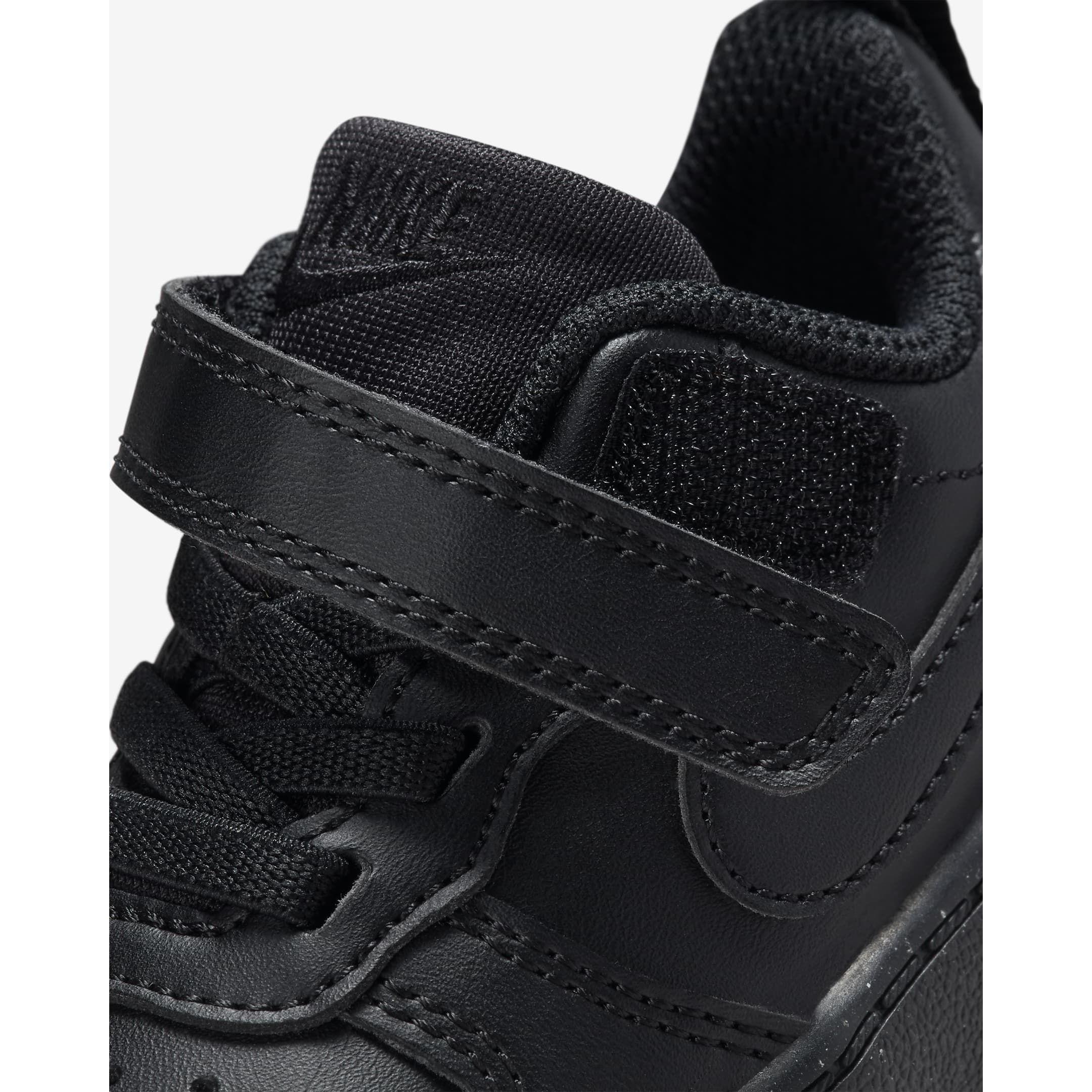 Nike - Zapatillas Court Borough Low Recraft para bebé, deportivas con correa de cierre por contacto y cordones elásticos, diseño clásico sostenible