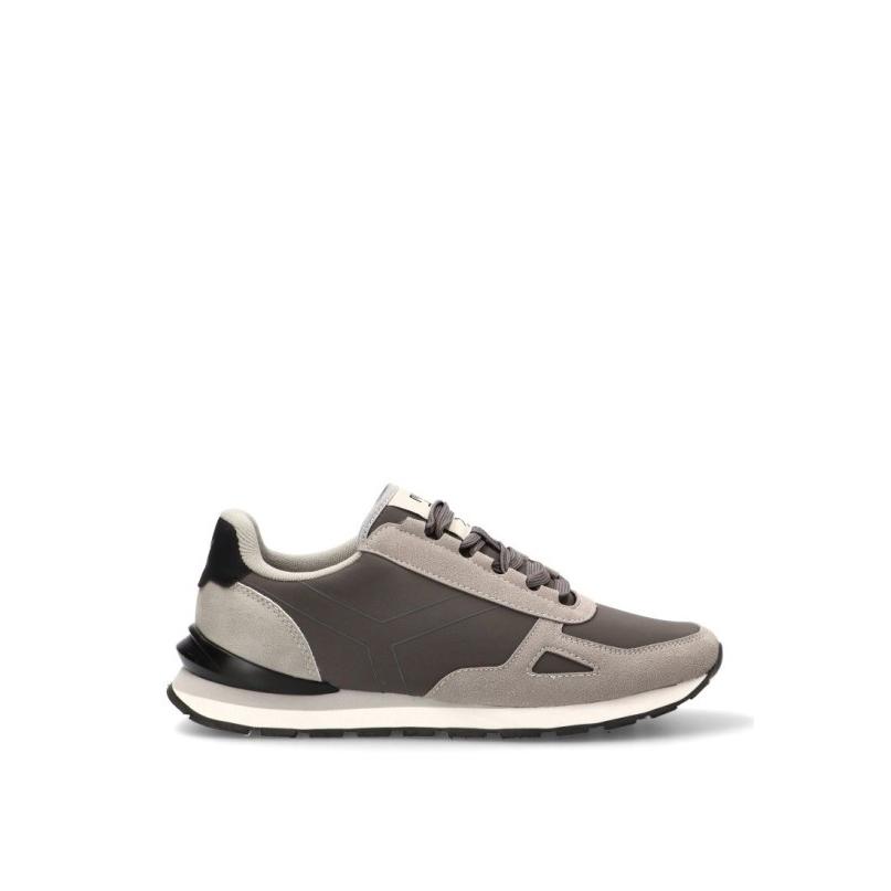 Zapatillas Casual Etika - Hombre - Suela Plana - Modelo 82031 - Color Gris