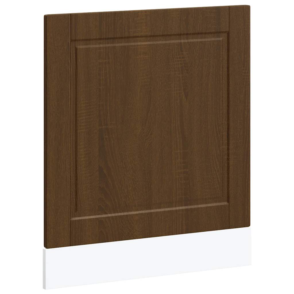 vidaXL Panel para lavavajillas Porto 60x1,5x57 cm madera de ingeniería   Multicolor