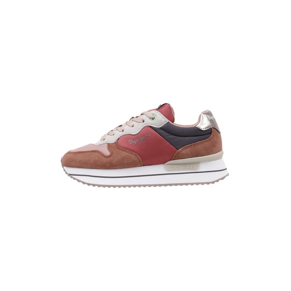 Pepe Jeans RUSPER POISE Deportivas Planas Mujer Cuero