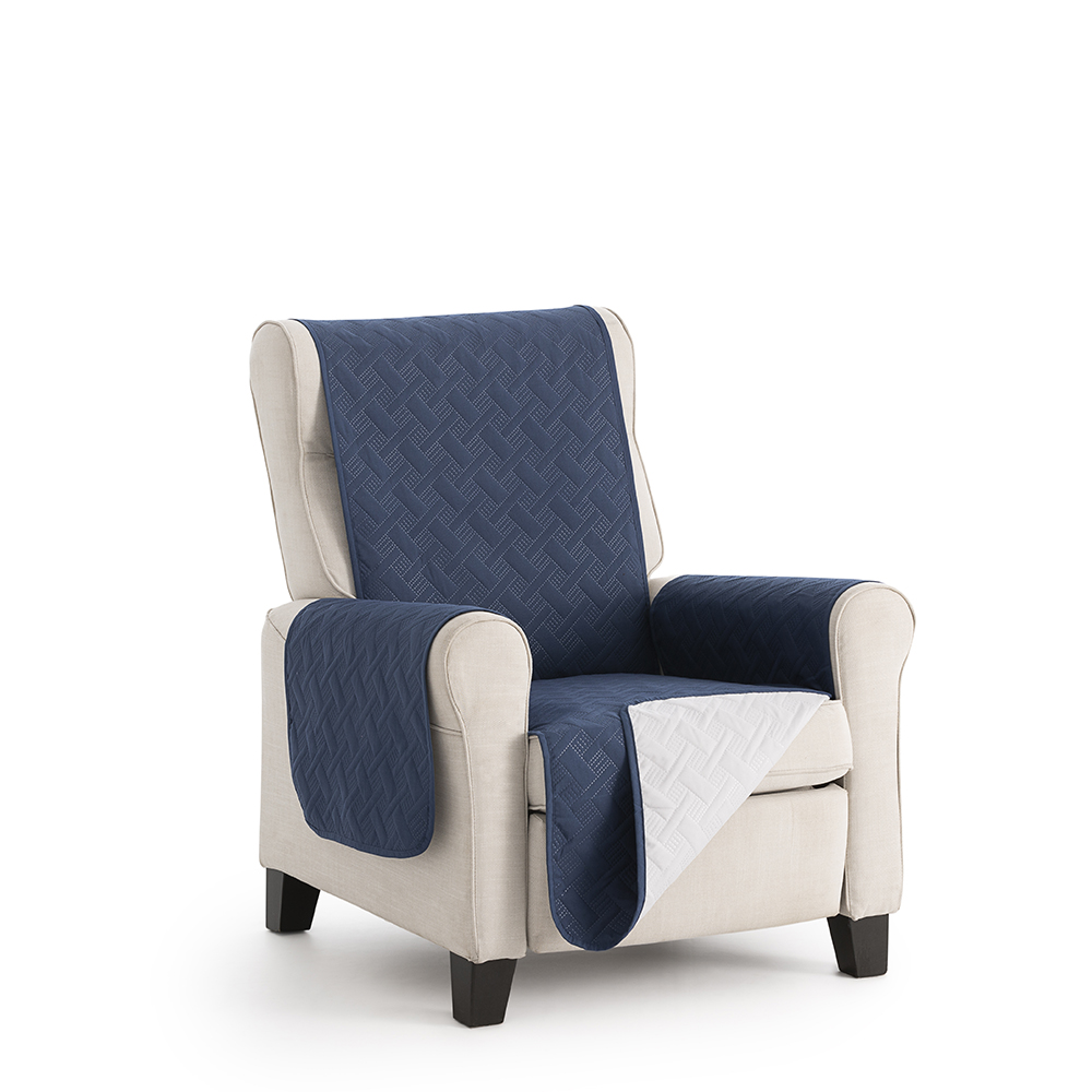 NORDIC HOME Cubre Sillón Relax Dry Reversible Acolchado Antimanchas