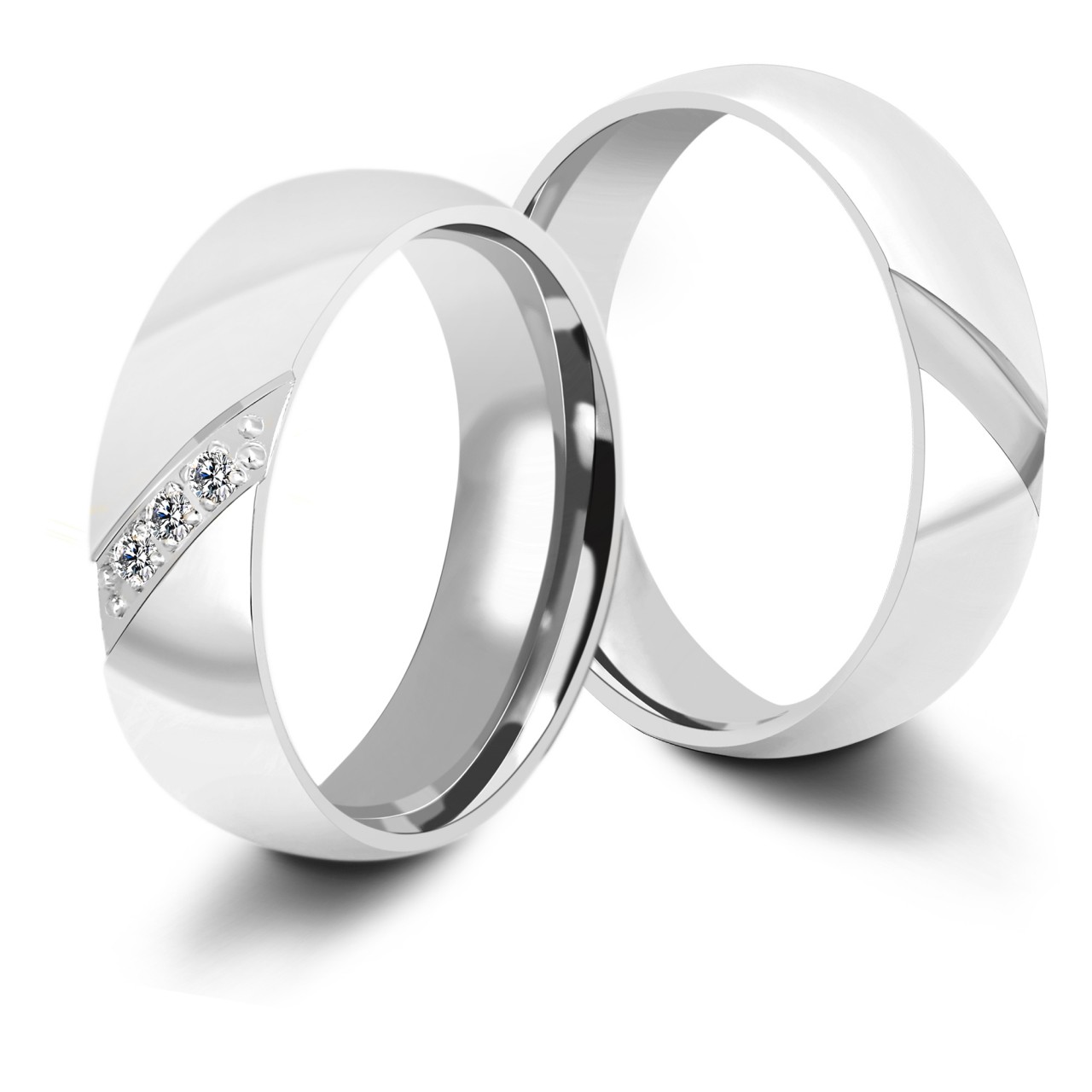 Akzent® Anillo Feminino Namorados / Noivado / Amizade em Aço Inoxidável – Tam.56 – 0127