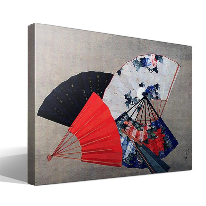 Cuadro Canvas Katsushika Hokusai - Alta Resolución - Lienzo Algodón - Bastidor Madera - Calidad Superior