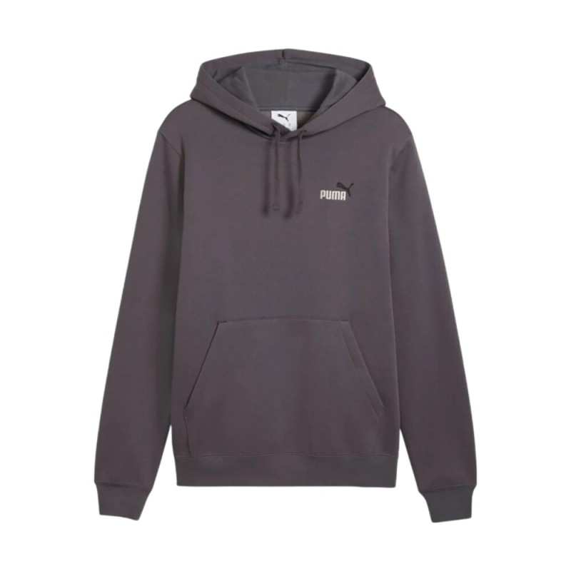 Sudadera Gris Puma Ess 2 Color Small No. 1 Logo Hoodie Fl