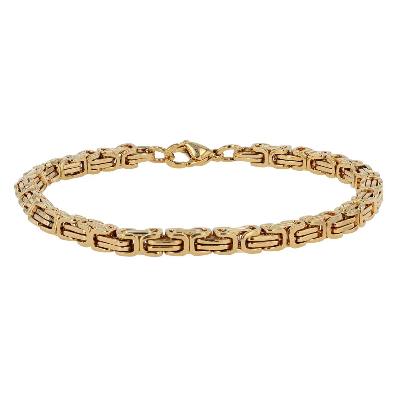 Raptor® Pulsera em Aço Inoxidável Banhada a Iões 22cm