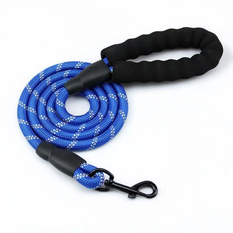 TK Correa Reflectante Para Perros Con Mango Padded Resistente Y Dual Traction Para Perros Fuertes Mejora La Seguridad Y El Control