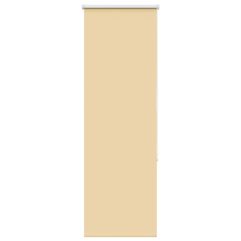 vidaXL Estor Enrollable Opaco Beige 55x150 cm Tela Ancho 55,7 cm