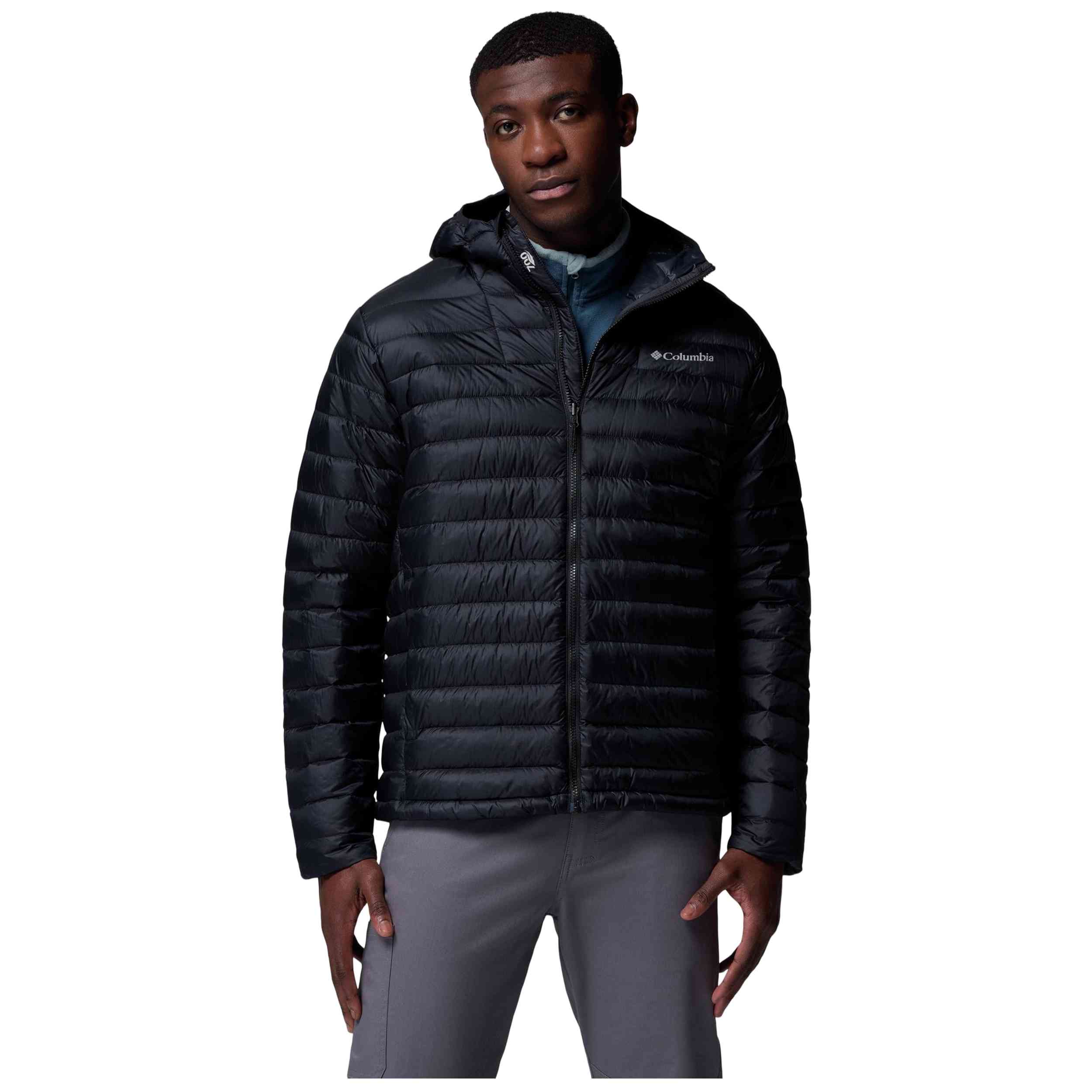 Chaqueta Columbia modelo Chaqueta con capucha Columbia Corelite Down negro para Hombre en color Negro