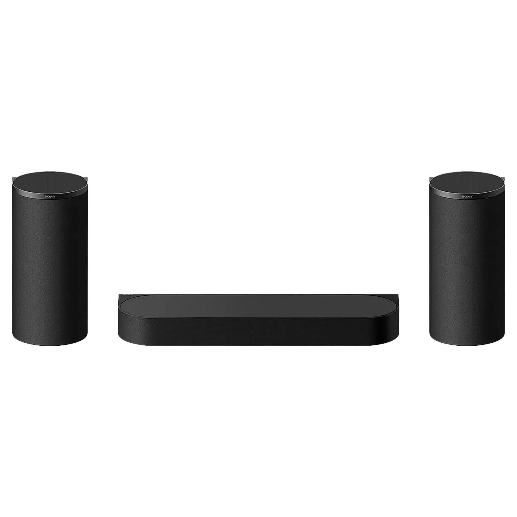 Sony - Barra de sonido Bravia Theatre Trio con sistema de 3 unidades y 405 W para TV grandes