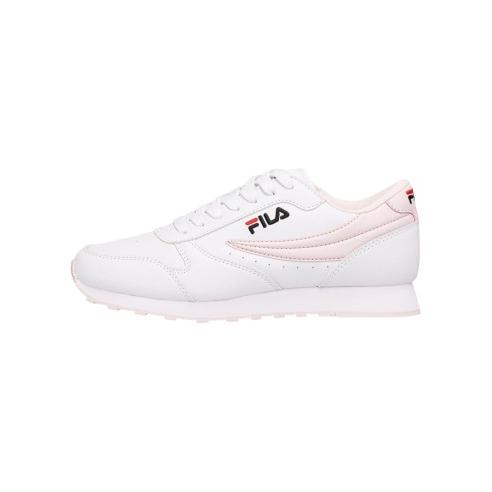 Zapatillas Fila Orbit Low Blanco Rosa 1010308-13256 Sneker Casual Mujer