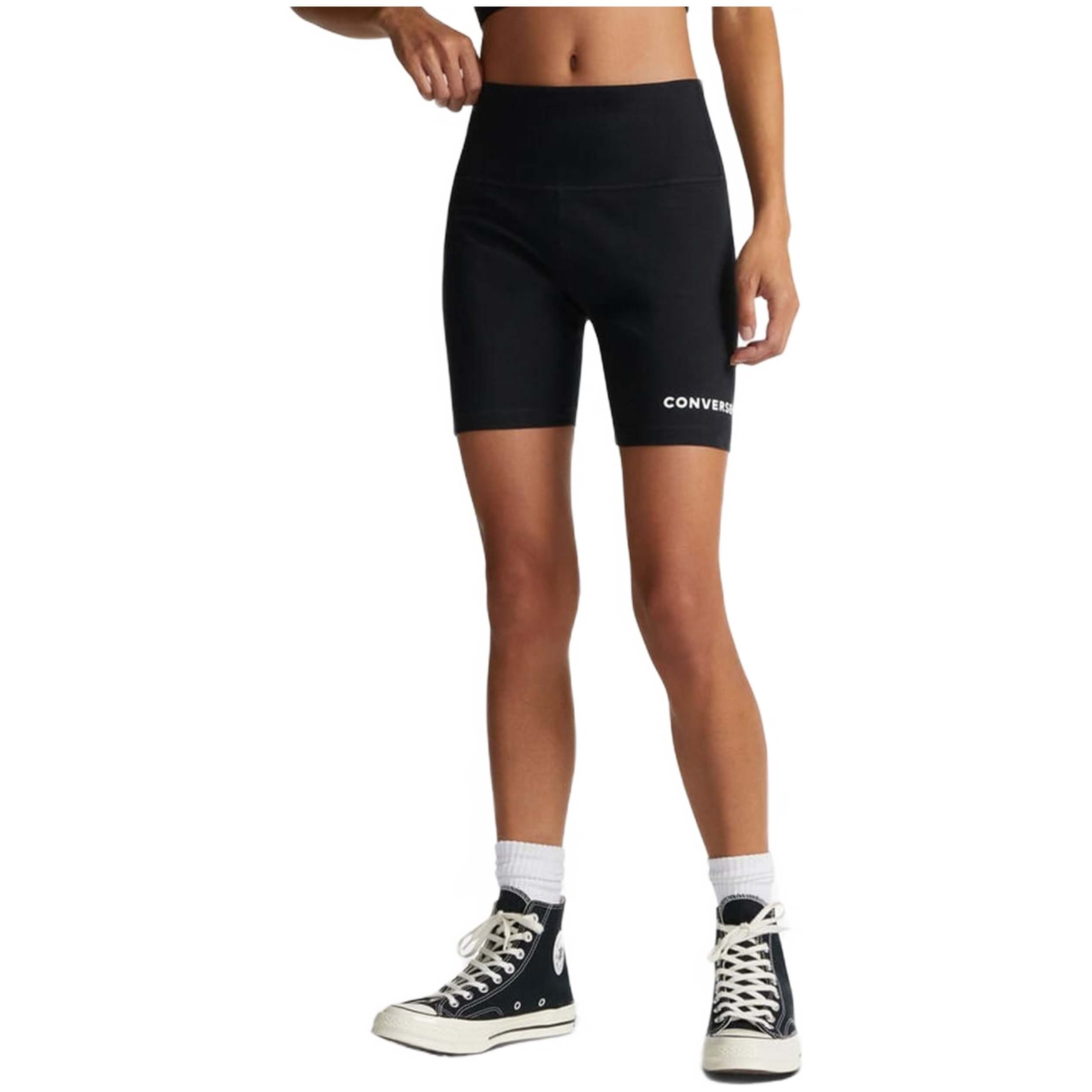 Mallas Ciclismo Converse para Mujer en color Negro