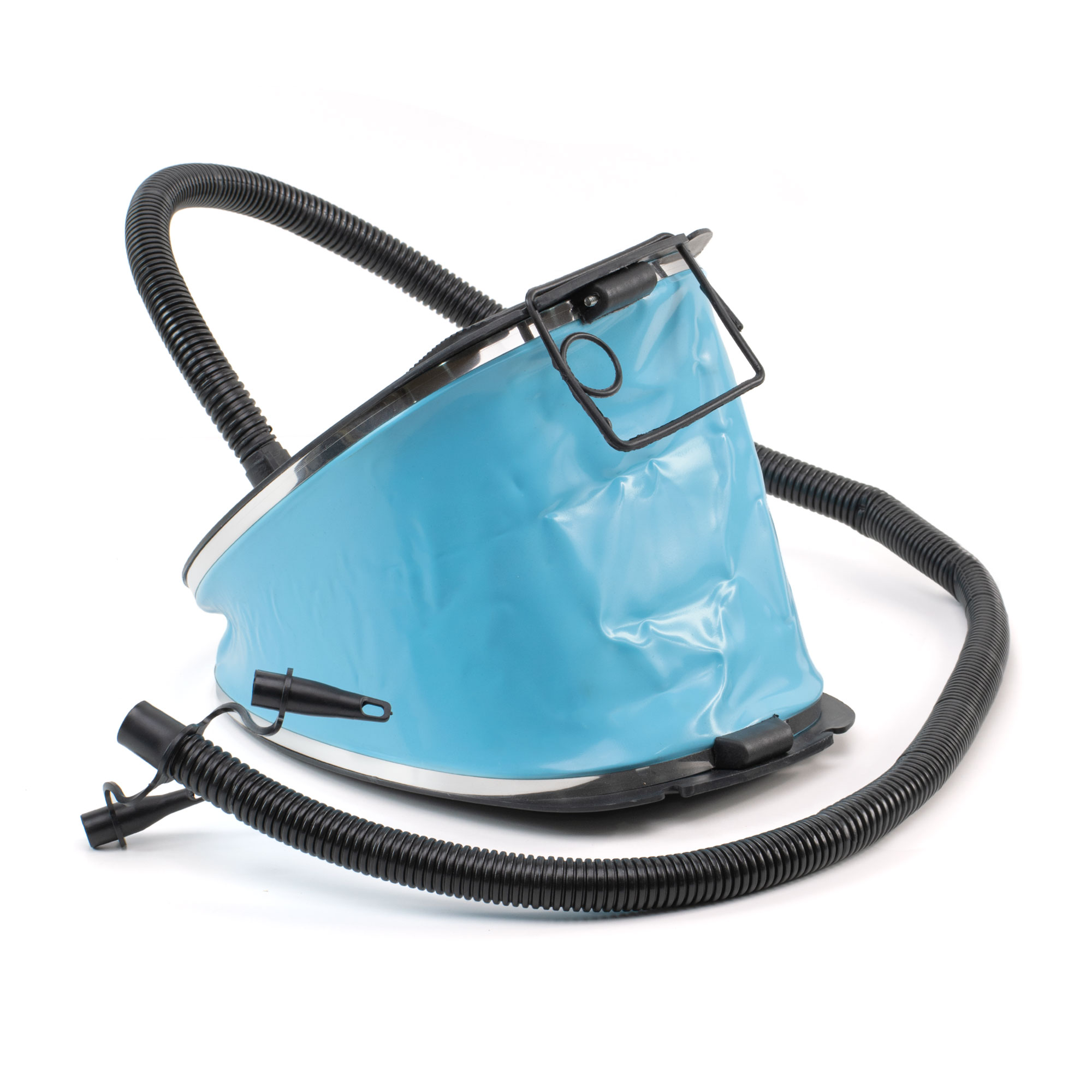 The Secret Home - Hinchador Manual - Bomba de Aire - Inflador Manual - Varios Colores - Ideal para Camping, Neumáticos, Piscina, Juguetes