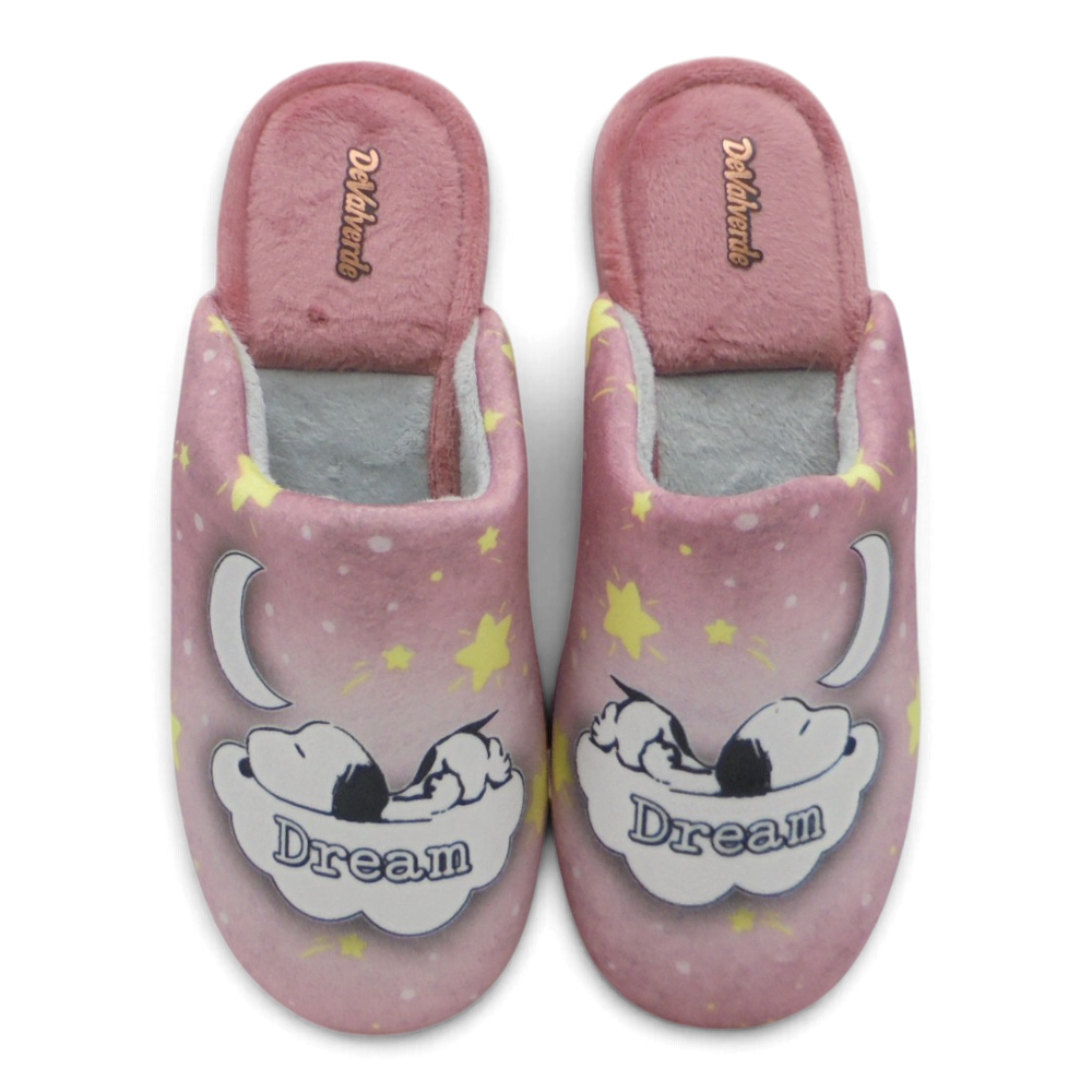 Zapatillas De Casa Devalverde modelo 1194 en color Rosa