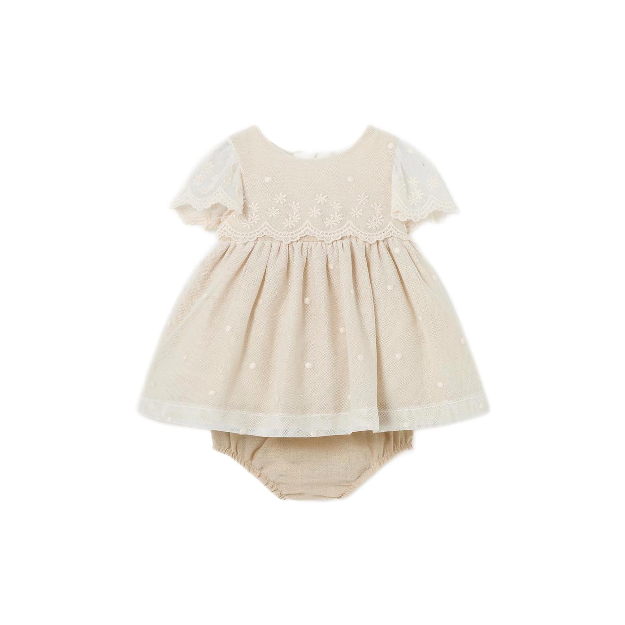 Mayoral 1826 Vestido Crudo
