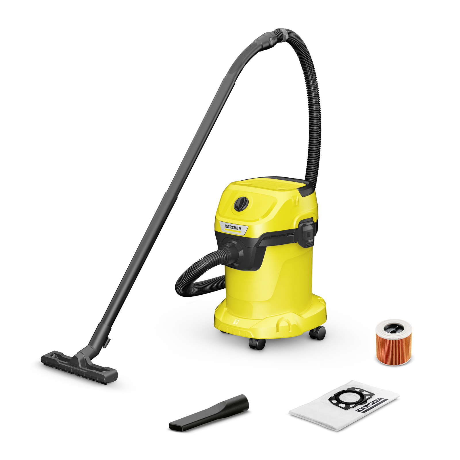 Karcher – Aspirador Multiusos Eléctrico con Cable a Red 1000W WD 3.