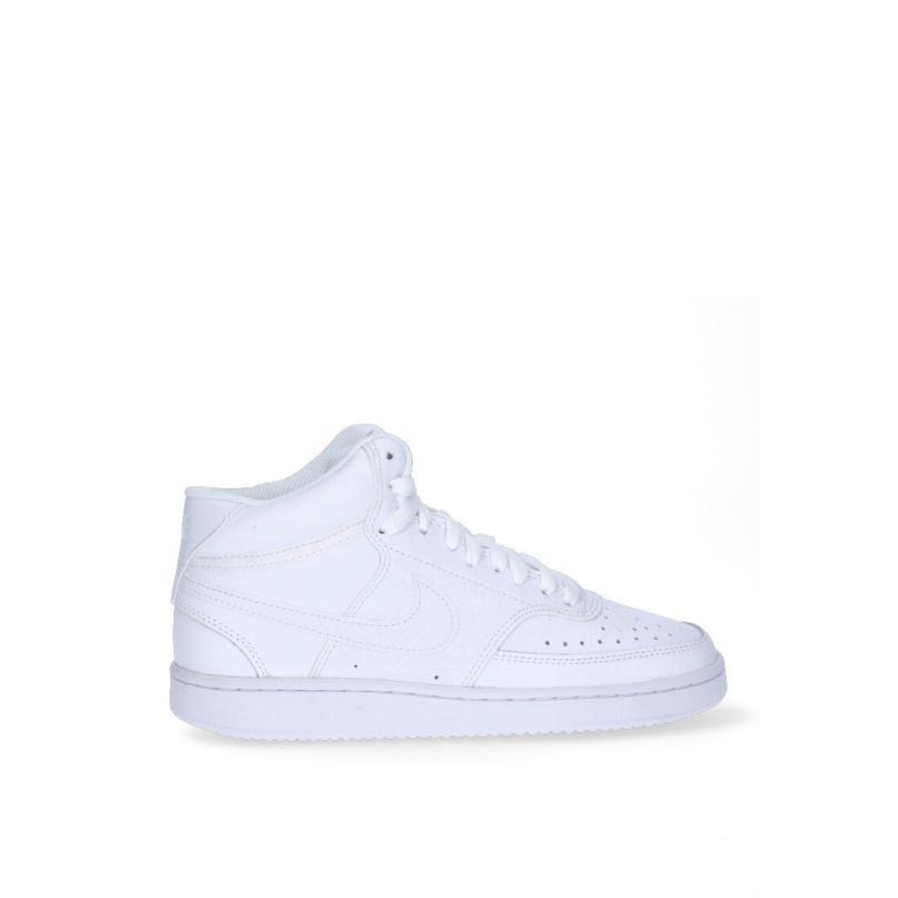 Zapatillas Casual Nike - Mujer - Suela Plana - Modelo Cd5436 - Color Blanco